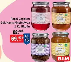 İLKGÜN REÇEL ÇEŞİTLERİ 1 KG